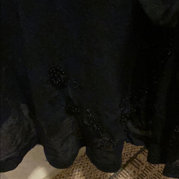 Black cross tie cocktail dress black Karen Kane - Picture 3 of 4